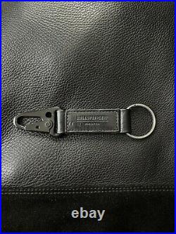 Killspencer Daypack Black Leather And Snaphook Keychain