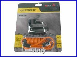 Kryptonite 5-S2 Disc lock Black and 1016 Integrated Chain 5.25'with Disc Lock