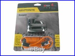 Kryptonite 5-S2 Disc lock Black withReminder NY 1415 5 ft Chain withNY Disc Lock