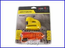 Kryptonite 5-S2 Disc lock Black withReminder and NY 1415 5 ft Chain withNY Disc Lock
