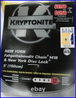 Kryptonite New York Fahgettaboudit Chain Lock 1415