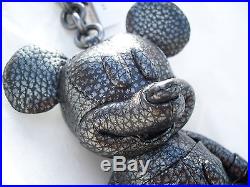 LIMITED NWT COACH X DISNEY MICKEY MOUSE Leather Bag Keychain Charm Doll F59152