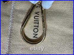 LOUIS VUITTON Bag Charm Key Chain Auth