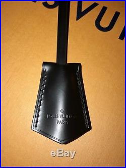 LOUIS VUITTON Key Bell Clochette Bag Charm Noir Black with Strap