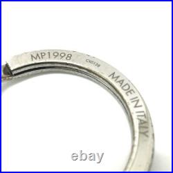 LOUIS VUITTON MP1998 Monogram Eclipse Porte Cles Du Du Vivienne Key Holder Ring