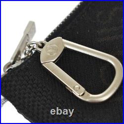 LOUIS VUITTON Pochette Cles Coin Case Key Chain Damier Geant BK M93549 02ML043