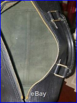 LOUIS VUITTON Speedy 30 Epi handbags leather Noir withkeys chains, gift bag