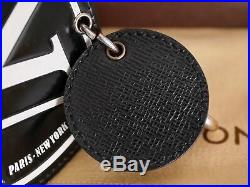 LOUIS VUITTON World Tour Series Bag Charm M63201 Key Ring Key Chain Auth #3677P