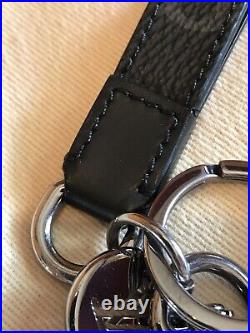 LOUIS VUITTON key ring M61950 accessories Vuitton LV key chain M Black Eclipse