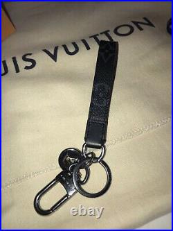 LOUIS VUITTON key ring M61950 accessories Vuitton LV key chain M Black Eclipse