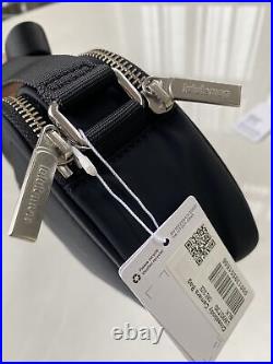 LULULEMON Crossbody Camera Bag Black/Silver hardware NWT FREE KEYCHAIN & SHIP