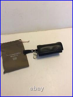 Lancel Paris Lipstick Holder / Key Chain New Leather