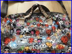 LeSportsac Tokidoki Inferno Shoulder Bag with Key Chain Multicolor