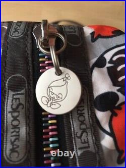LeSportsac Tokidoki Inferno Shoulder Bag with Key Chain Multicolor Rare Japan