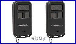 LiftMaster 890MAX Mini Key Chain Garage Door Opener Remote 2pk Black with Gre