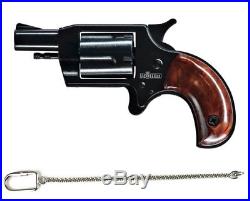 Little Joe black 6mm Gun with Keyring Keychain