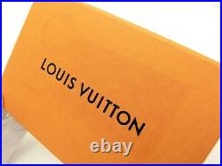 Louis Vuitton Authentic Metal Plastic Leather Petite Malle Key Chain Bag Charm