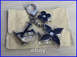 Louis Vuitton Bag charm key ring Bijou Sac Fleurs de Epi Collection M65084 NEW