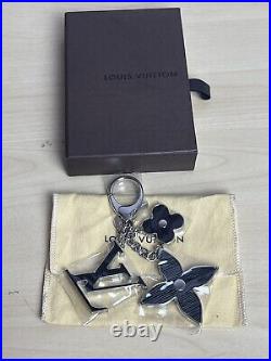 Louis Vuitton Bag charm key ring Bijou Sac Fleurs de Epi Collection M65084 NEW