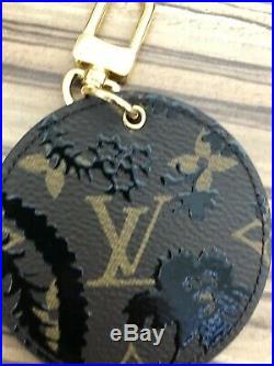 Louis Vuitton Black Blossom Limited Edition Keyring Bag charm 2017