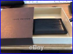 Louis Vuitton Black Epi Leather Card Holder/Small Wallet