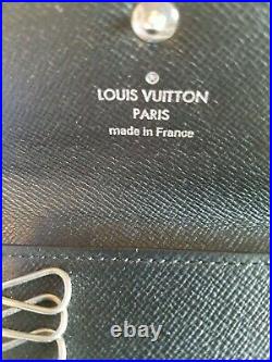 Louis Vuitton Damier Graphite Multicles 6 Key Case Authentic