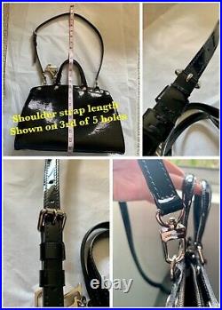 Louis Vuitton Electric EPI Black Leather Brea MM Bag & Keychain