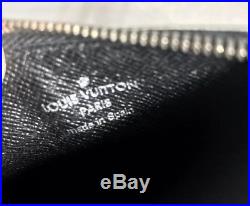 Louis Vuitton Epi Leather Key Pouch Key Cles Black