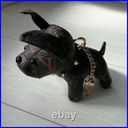 Louis Vuitton French Bulldog Dog Monogram Bag Charm Keychain Novelty Limited