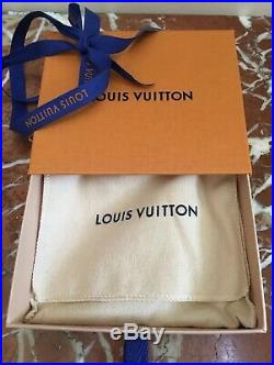 Louis Vuitton JUNGLE GIANT Monogram BAG CHARM Key Holder Black/Caramel BNIB