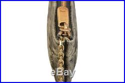 Louis Vuitton Monogram Denim Pochette Clefs Key Case Ring M95616 F02028