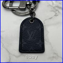 Louis Vuitton Porte Cle For You And Me Key Chain Black 0610-14