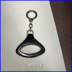 Louis Vuitton Porte Cles Epi Z Keychain Black Resin