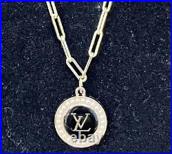 Louis Vuitton Stamped Authentic Charm On A Chain Repurposed