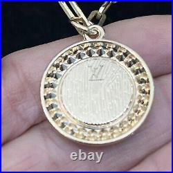 Louis Vuitton Stamped Authentic Charm On A Chain Repurposed
