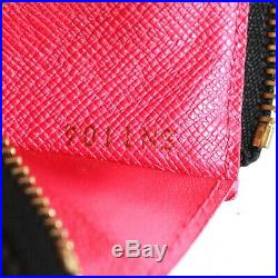 Louis Vuitton Wallet Key Chain Multicolor Pochette Cles Coin Purse Black Charm