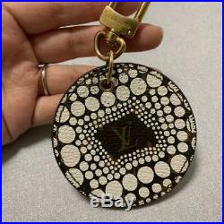 Louis Vuitton Yayoi Kusama Porte Cles Pumpkin Dot Charm Key Ring M66739 #3443Q