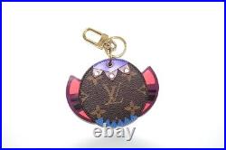 Louis Vuitton monogram key ring key chain bag charm compact mirror M65141 LV
