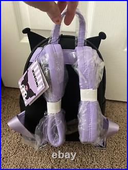 Loungefly Sanrio Kuromi Mini Backpack With Keychain Clip
