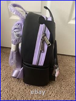 Loungefly Sanrio Kuromi Mini Backpack With Keychain Clip