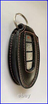 Luxury Veg Tan Leather Key Fob Pouch For Nissan/INFINITI OEM Keys Lot of 10
