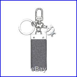 MCM MXZ6SLL60BK New Bric Key Holder chain Pendants Accessories For Unisex Black