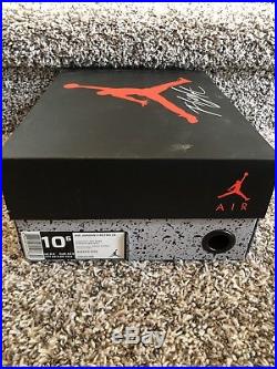 Mens Air Jordan 4 Retro LS Oreo Size 10.5 with Original Box and keychain