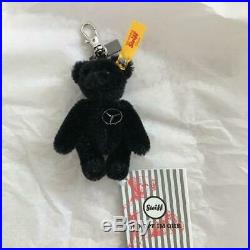 Mercedes-Benz Steiff key ring key chain teddy bear black limited rare