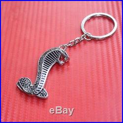 Metal Key chain Ring Fob Mustang Cobra Fastback GT 5.0 Convertible Shelby GT500