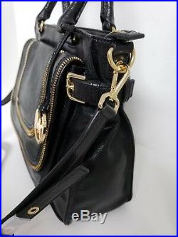 Michael Kors Large Black Naomi Handbag Satchel Shoulder Purse and Wallet NWOT
