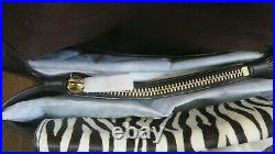 Michael Kors MD Rare Cece Studded Leather Chain Shoulder Bag Black Truffle/ Red