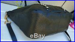 Mint COACH central Leather Chain LRG Whiplash satchel purse shoulder bag 35950