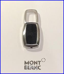 Mont Blanc Contemporary Black Rubber Keychain