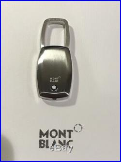 Mont Blanc Contemporary Black Rubber Keychain